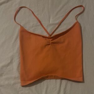 Free People orange tank top!